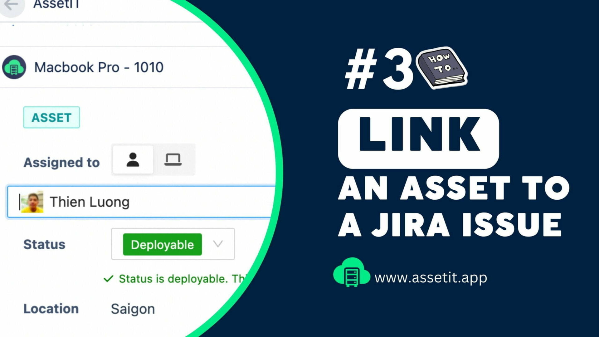 how to link an asset to a Jira issue on Asset IT | IT Asset Management for Jira