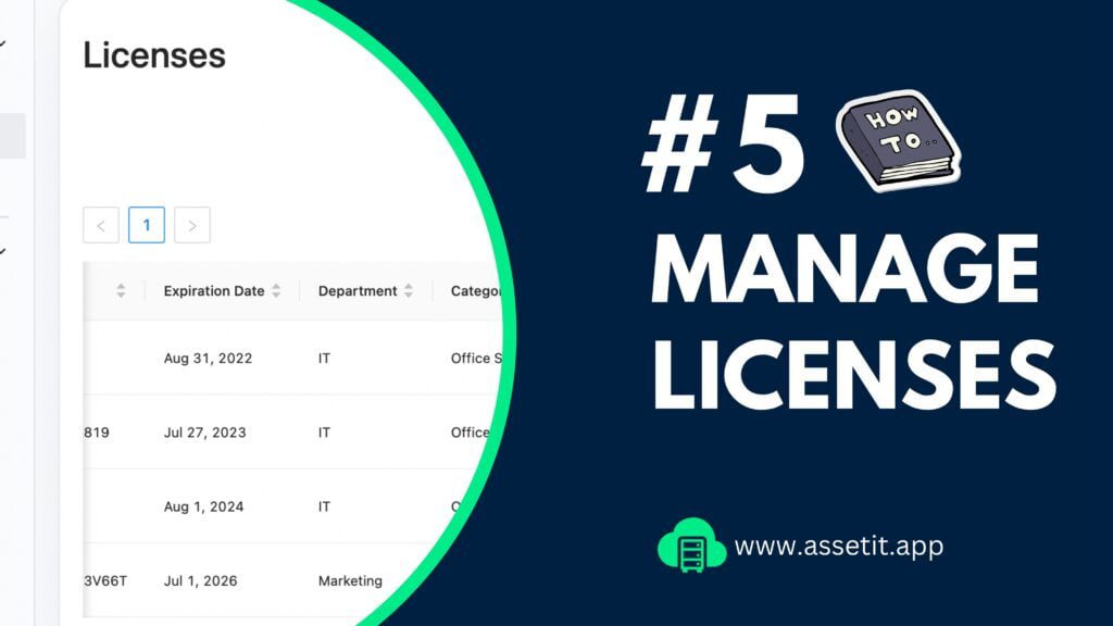 How to Manage Licenses on Asset IT | IT Asset Management for Jira