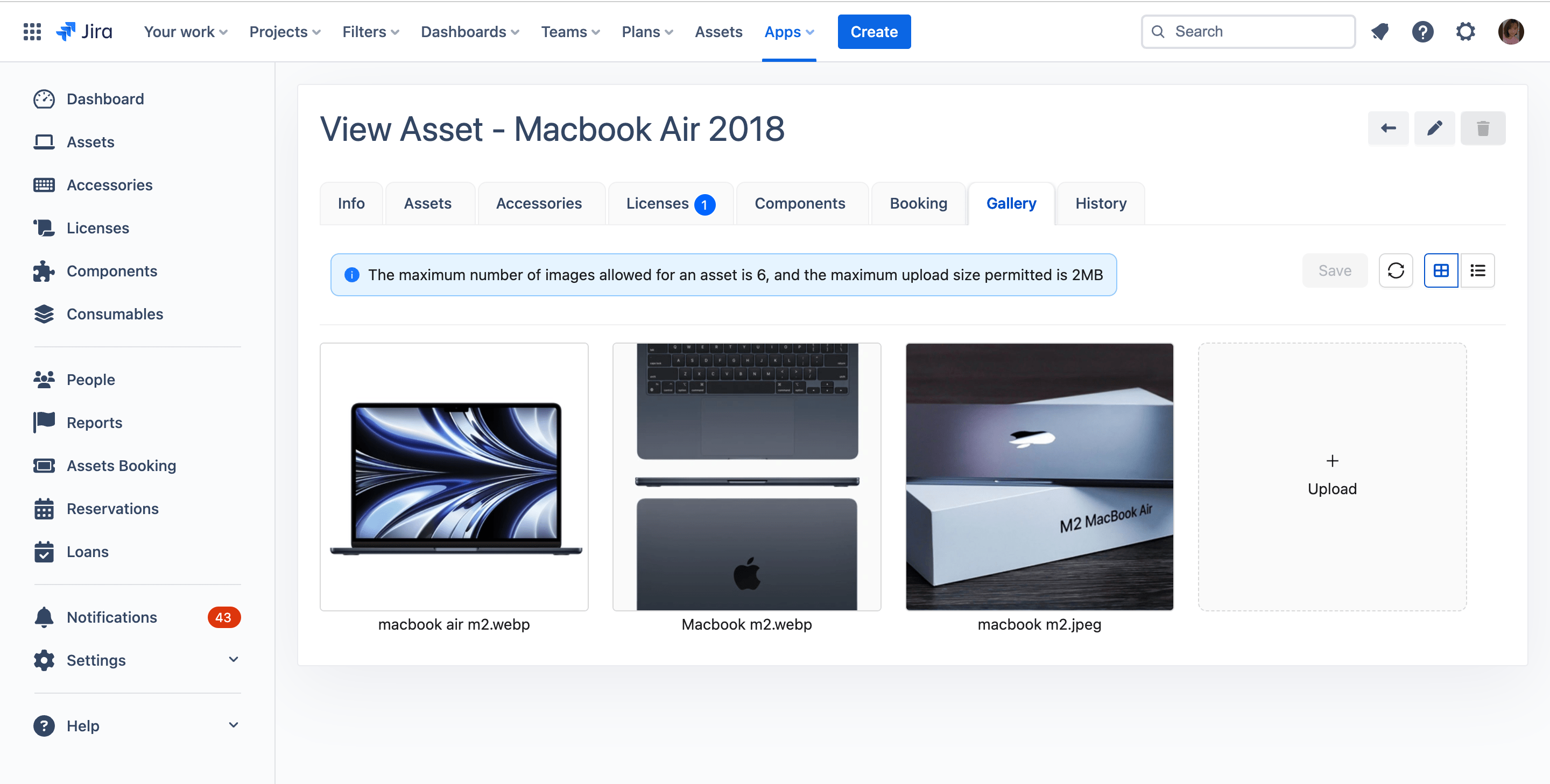 Asset Gallery of the asset Macbook M2