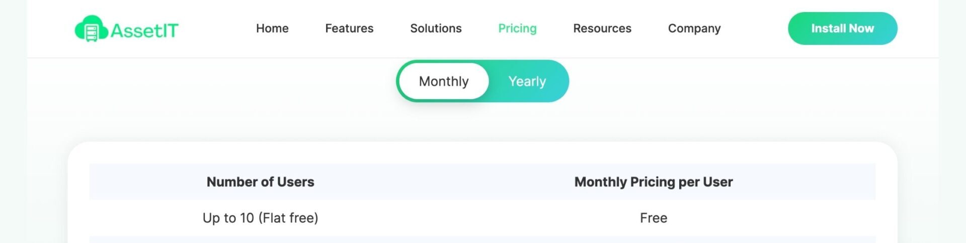 Inventory tracking fee