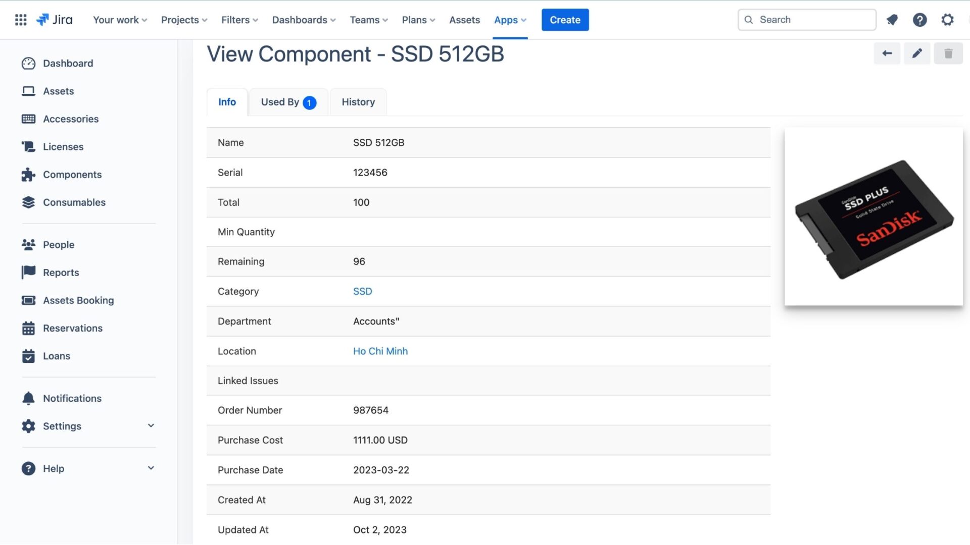 AssetIT allows users to record all details about an asset