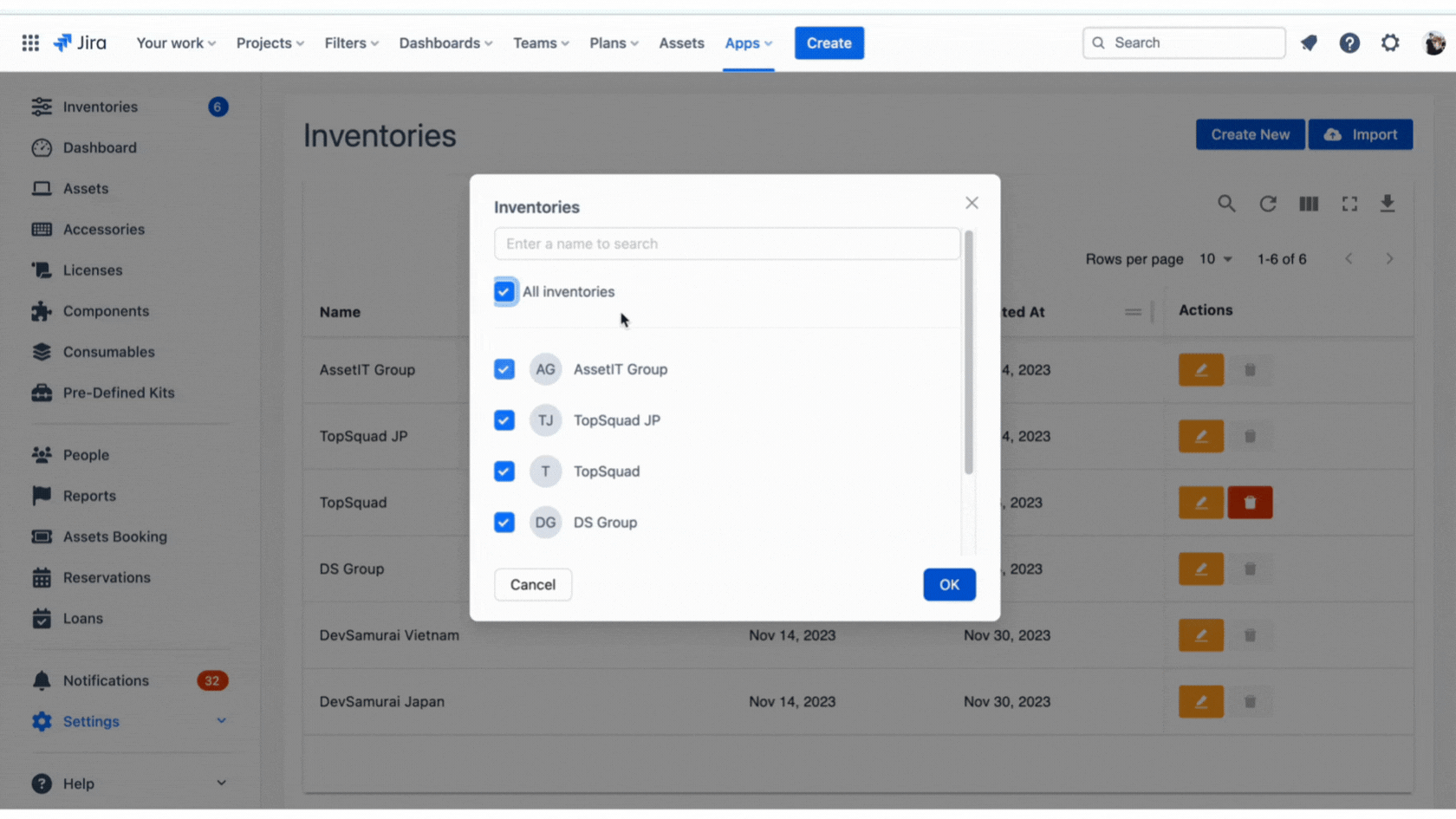 AssetIT - inventory management for Jira